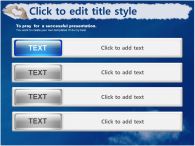 꿈 하늘 배경의 꿈과 사랑 PPT 템플릿 [고급형]하늘 배경의 꿈과 사랑(자동완성형포함)_슬라이드5