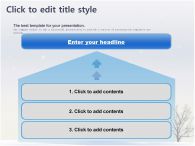 눈 나무 PPT 템플릿 눈 내리는 풍경 템플릿(자동완성형 포함)_슬라이드25