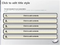 피피티월드 블랙 PPT 템플릿 심플한 마우스 템플릿(자동완성형 포함)_슬라이드5