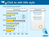 follow tweet PPT 템플릿 소셜 네트워크 서비스(자동완성형 포함)_슬라이드20