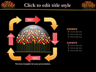 일러스트 디자인 PPT 템플릿 블랙배경의 행복가득 템플릿(자동완성형 포함)_슬라이드20