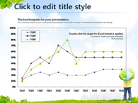 초록 그린 PPT 템플릿 자연속의 아이와 지구(자동완성형포함)_슬라이드14