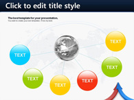 글로벌 세계  PPT 템플릿 글로벌 상승화살표 비지니스(자동완성형포함)_슬라이드6