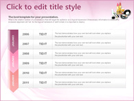 아이쉐도우 브러쉬 PPT 템플릿 뷰티_화장하는 여자(자동완성형포함)_슬라이드8