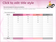아이쉐도우 브러쉬 PPT 템플릿 뷰티_화장하는 여자(자동완성형포함)_슬라이드22