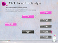 부드러운 식물 PPT 템플릿 우아한 꽃병의 향기 템플릿(자동완성형포함)_슬라이드8