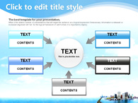 구름 비지니스  PPT 템플릿 해양도시 건설 템플릿(자동완성형포함)_슬라이드18