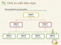 환경 주황  PPT 템플릿 심플 나무 일러스트(자동 완성형포함)_슬라이드24