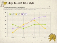 크라프트지 볼펜 PPT 템플릿 플라워 일러스트 템플릿(자동완성형포함)_슬라이드35