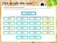 자연 친환경 PPT 템플릿 심플한 비즈니스 책상(자동완성형포함)_슬라이드6
