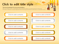 단풍 나무 PPT 템플릿 전통 한가위 풍물놀이(자동완성형포함)_슬라이드28
