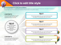 알록달록 비행 PPT 템플릿 희망의 열기구 여행(자동완성형포함)_슬라이드25