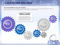 추운 바다 PPT 템플릿 빙하와 북극곰 템플릿_슬라이드22