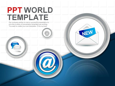 앱 어플 PPT 템플릿 블루 스마트 템플릿(자동완성형포함)(메인)