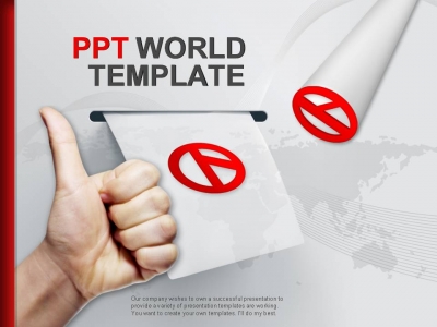 다수결 세계지도 PPT 템플릿 투표의 권리(자동완성형포함)_슬라이드1