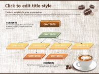 티 차 PPT 템플릿 따뜻한 커피(자동완성형포함)_슬라이드7