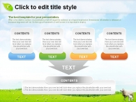초원 방목 PPT 템플릿 친환경 사육 시스템(자동완성형포함)_슬라이드32