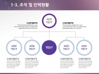 블루톤 바이올렛 PPT 템플릿 심플한 보라빛 감성 템플릿(자동완성형포함)_슬라이드7