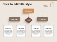 디자인 아이콘 PPT 템플릿 모던한 브라운 원목 가구(자동완성형포함)_슬라이드22