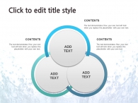 자연 워터 PPT 템플릿 시원한 물방울들(자동완성형 포함)_슬라이드30