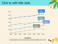 헤엄 그늘 PPT 템플릿 즐거운 여름 바캉스(자동완성형포함)_슬라이드19