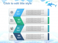 구름 하늘 PPT 템플릿 파스텔빛 돌고래와 파도(자동완성형포함)_슬라이드26