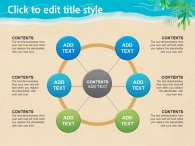 자연 해수욕 PPT 템플릿 여름 바캉스 일러스트(자동완성형포함)_슬라이드15