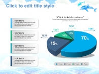 구름 하늘 PPT 템플릿 파스텔빛 돌고래와 파도(자동완성형포함)_슬라이드15