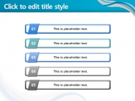 심플한 블루 물결 그래픽(자동완성형포함) 파워포인트 PPT 템플릿 디자인_슬라이드5