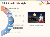 추석 보름달 풍경(자동완성형포함) 파워포인트 PPT 템플릿 디자인_슬라이드26